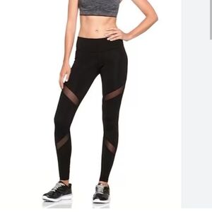 Old Navy Mesh Panel Leggings Go Dri Active SZ XXL